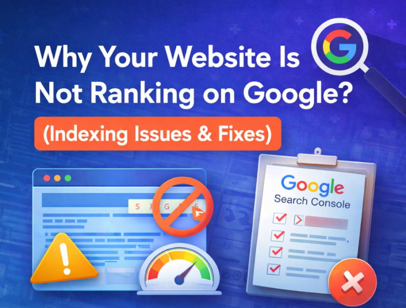 website not ranking on google due to indexing issues and how to fix it