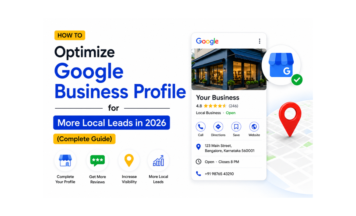 Google Business Profile optimization for local SEO and lead generation in 2026